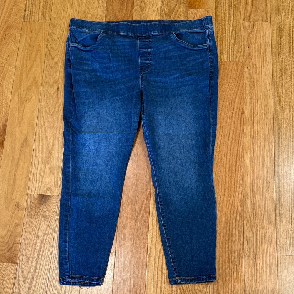EVRI Women's Dark Blue Skinny Jeans Jeggings